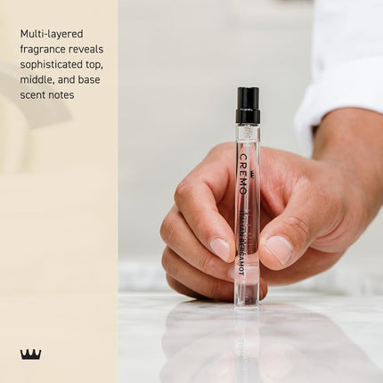Cremo Spray Cologne, Italian Bergamot, 0.33 Fl oz