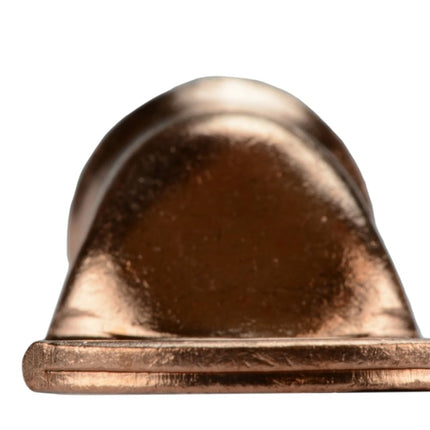 TEMCo 5 Pack Bare Copper Welding Battery Cable Ends, Lugs Terminal 3/0 AWG 5/16" Hole (6 AWG to 1/0 AWG Options Available)