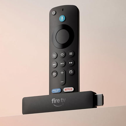 Amazon Fire TV Stick HD (newest model), free & live TV, Alexa Voice Remote, powered by the TV, effortless setup