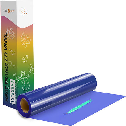 Heat Transfer Vinyl White HTV Rolls, 12" x 20ft