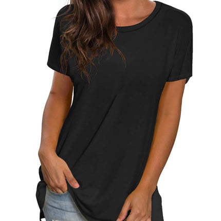 Womens Loose Fit Tshirts Short Sleeve Summer Tops Casual Workout Yoga Tunic T Shirts Tops