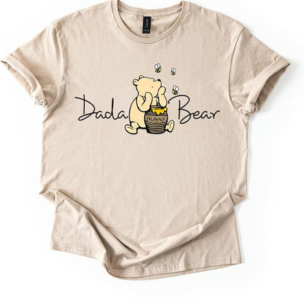 Mama Bear Dada Bear Tee T-Shirt Shirt Honey Bear Family Matching Unisex Gift (Single Item)