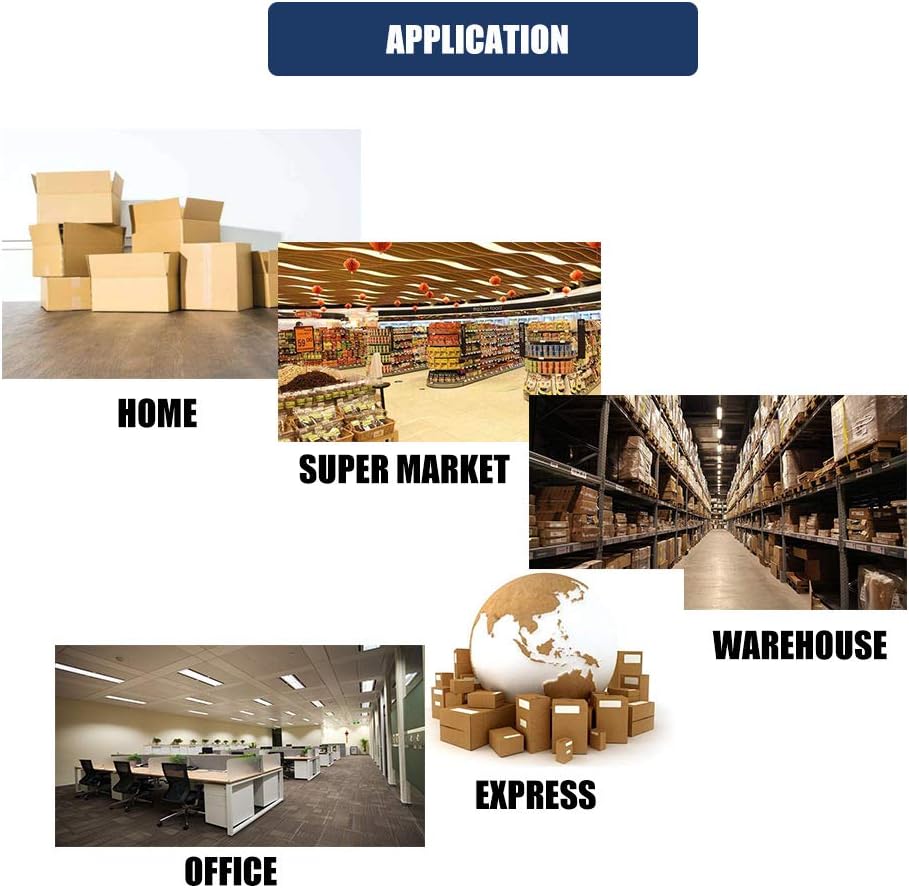 Heavy Duty Packing Tape 6 Rolls, Total 360Y, Clear, 2.7 mil, 1.88 inch x 60 Yards, Ultra Strong, Refill - photo 5