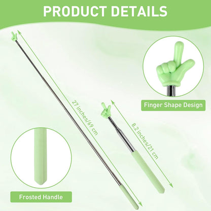 6-Piece Extendable Colorful Finger Pointer Stick Set - photo 2