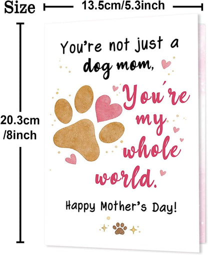 Dog Mom Mother's Day Card from the Dog - photo 3