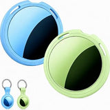 2-Pack Waterproof Bluetooth Tracker Tags for iOS Item Finding