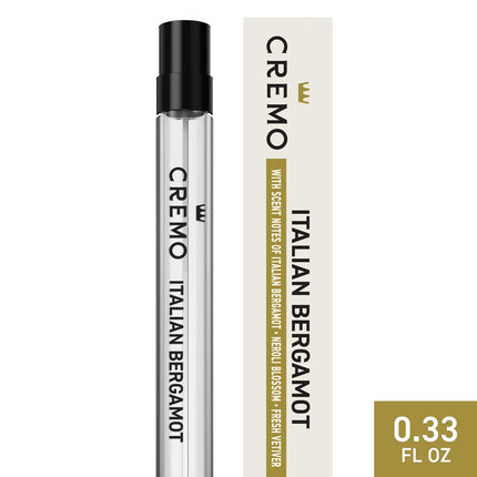 Cremo Spray Cologne, Italian Bergamot, 0.33 Fl oz