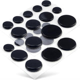 24 pcs in 3 Sizes - Drum Dampeners, Cymbals Drum Dampening Moon