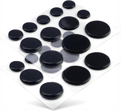 24 pcs in 3 Sizes - Drum Dampeners, Cymbals Drum Dampening Moon