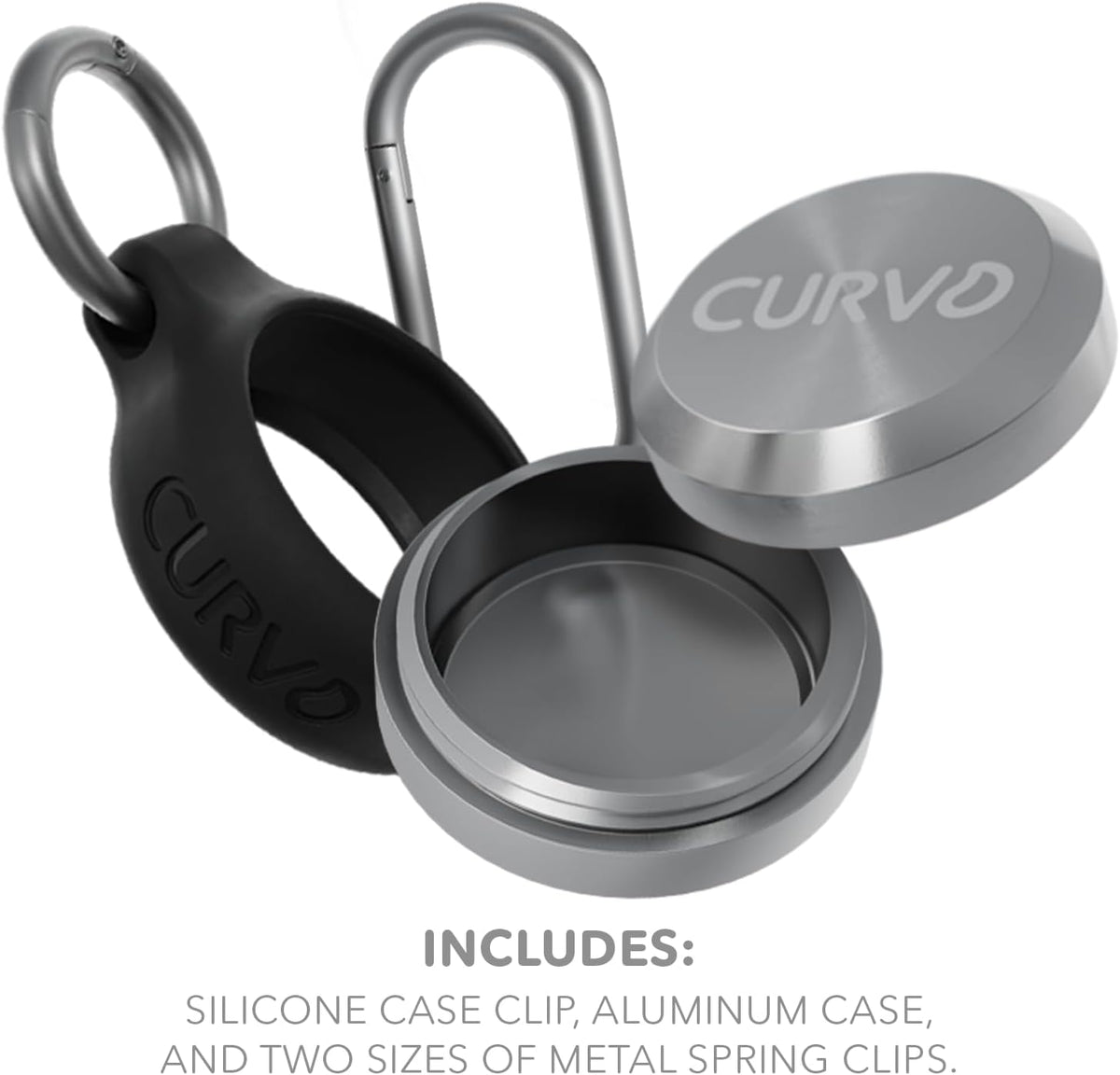 Premium Carrying Case – Durable Travel Keychain Container, Medicine Pill Organizer & Travel Pill Box - photo 2