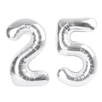 Number Balloons 5 Balloon Blue Birthday Decorations for Men Party, 40 Inch