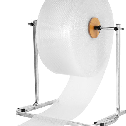 24 inch Bubble Wrap Roll Dispenser with Easy Film Replacement, Tabletop Manual Bubble Cushion Foam Wrap Holder for Packing, Moving and Shipping