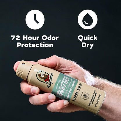 Natural Men’s Spray Deodorant, Aluminum-Free Quick Dry, 4 oz, 2-Pack - photo 5