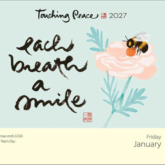 Thich Nhat Hanh 2027 Day-to-Day Calendar: Touching Peace