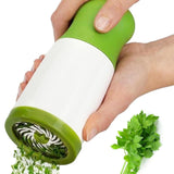 Stainless Steel Picador De Cilantro - Hand Spice Mincer
