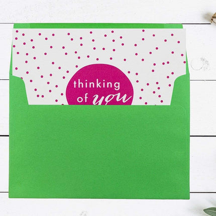 JAM PAPER A7 Colored Invitation Envelopes - 5 1/4 x 7 1/4 - Green Recycled - 50/Pack