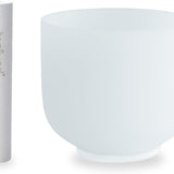 C Note Crystal Singing Bowl Root Chakra 8 inch with Suede Mallet