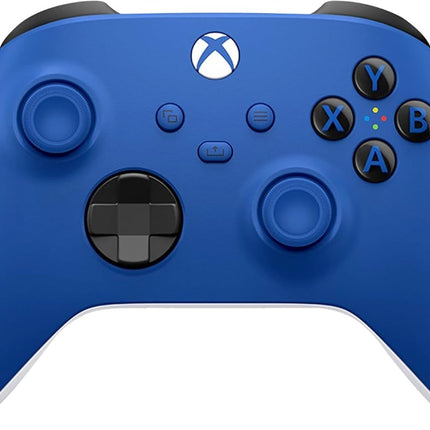 Xbox Wireless Gaming Controller (2025) – Shock Blue – Play on Xbox, Windows, Android, iOS, FireTV Sticks, Smart TVs, VR Headsets