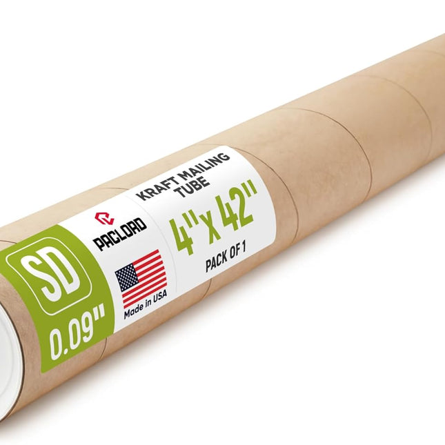 4" x 42" Reinforced Kraft Paper Mailing Tube