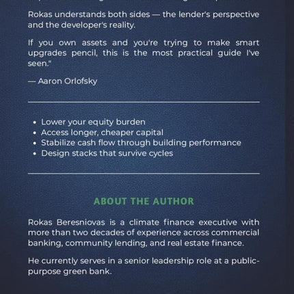 Green as a Lever: A Developer’s Playbook for Lower Equity, Cheaper Capital, and Stronger Returns