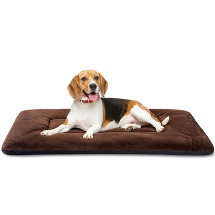Dog Crate Pad, Washable Cozy Dog Bed Mat for Medium Dogs 36"x23", Gray