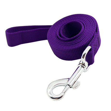 Nylon Dog Training Leash, Traction Rope, 4Ft /5 Foot /6 Feet Long, 5/8 inch 3/4 Inch 1 Inch Wide, for Small and Medium Dogs