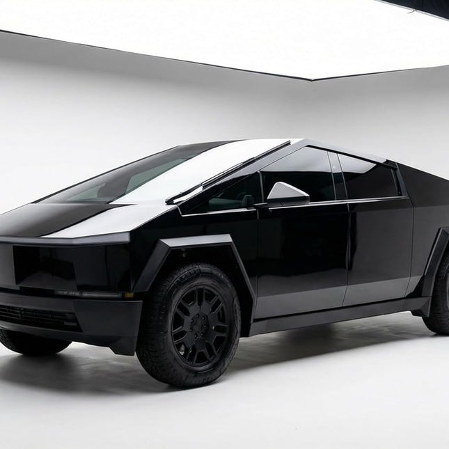 2080 Series Gloss Black G12 Automotive Vinyl Wrap Film - 5 ft x 1 ft