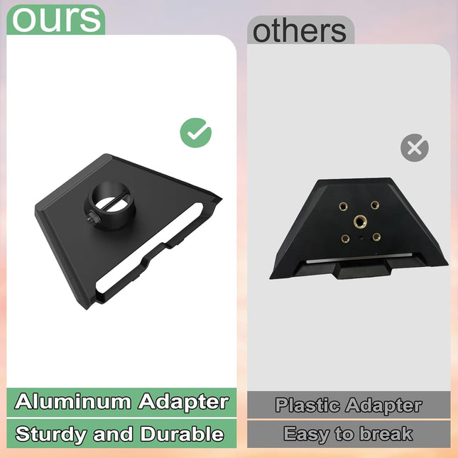 Gen 3 Mount for Starlink, Adjustable Wall /Roof Mounting Kit Compatible with V3 Starlink Standard - photo 2