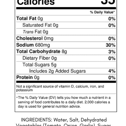 Bloody Mary Mix, Low Sugar Drink Mixer, All Natural Ingredients, Low Calorie, Low Carb, Keto Friendly, Bold and Spicy, 2 Pack