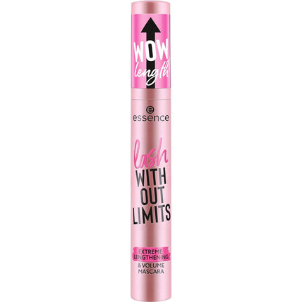 essence | Lash Without Limits Extreme Lengthening & Volume Mascara (01 | Extra Black) | Volumizing & Lengthening | Vegan, Cruelty Free & Paraben Free