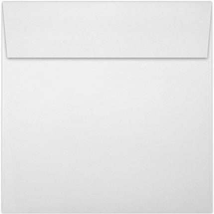 LUXPaper Square Invitation Envelopes | Peel & Press | 6 1/4" x 6 1/4" | Bright White | 70lb. Text | 50 Qty