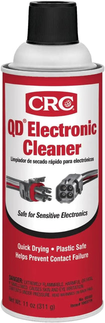 Electronic Contact Cleaner, Petroleum Distillate and Alcohol Formula, 11 Wt Oz
