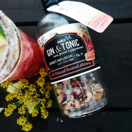 rokz Spirit Infusion Kit for cocktails - Gin and Tonic