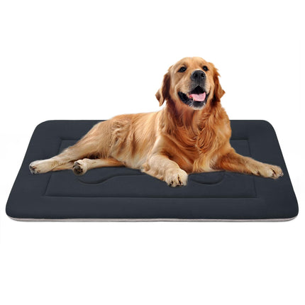 Cama suave para perro grande, almohadilla para jaula de perro de 42 in, base antideslizante, colchón lavable para dormir perros, camas para mascotas, camas para gatos, almohadillas para perreras