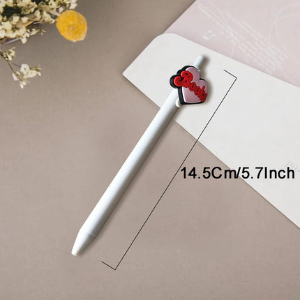 LSLSHY Cute Book Lovers Pens Club Bookish Gifts Aesthetic Black Ink Pens Stationery Book Themed Decor Library Supplies Accessories Appreciation Gift for Women Readers Bookworm Librarian Teacher