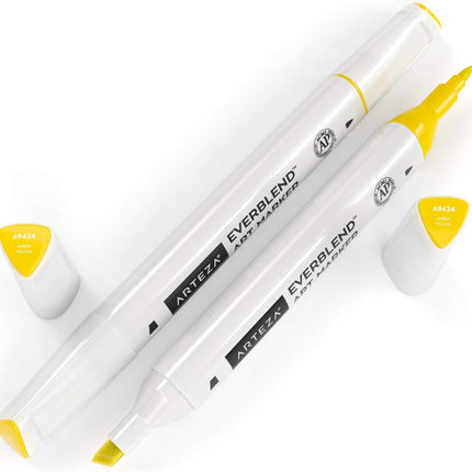 Arteza ARTZ-8831 Artists-Markers, Amber Yellow A9424 (Set of 4) 4