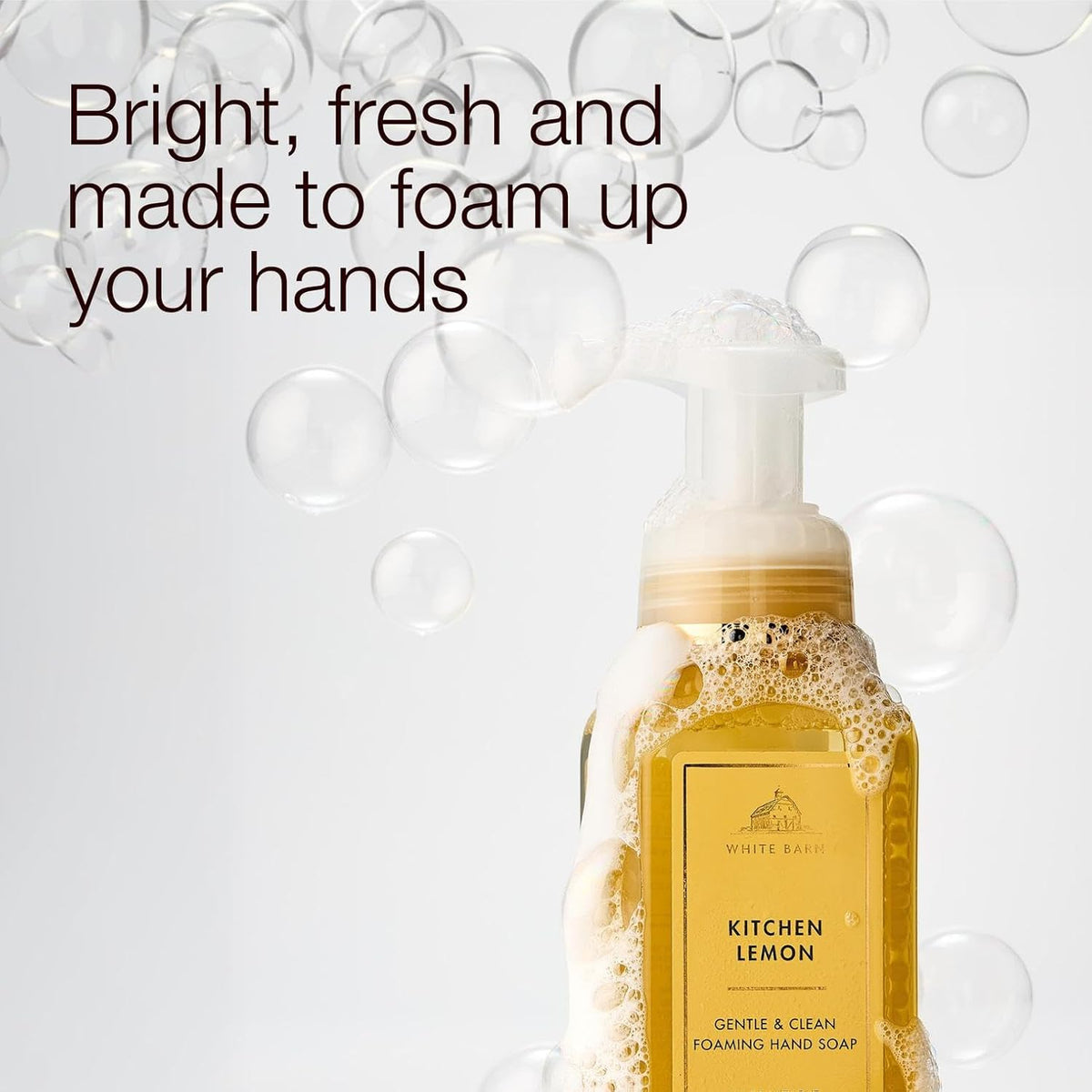 Kitchen Lemon Gentle & Clean Foaming Hand Soap, 3-Pack - photo 2