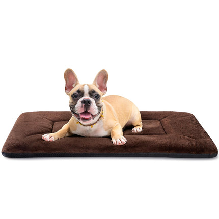 Dog Crate Pad, Washable Cozy Dog Bed Mat for Medium Dogs 36"x23", Gray
