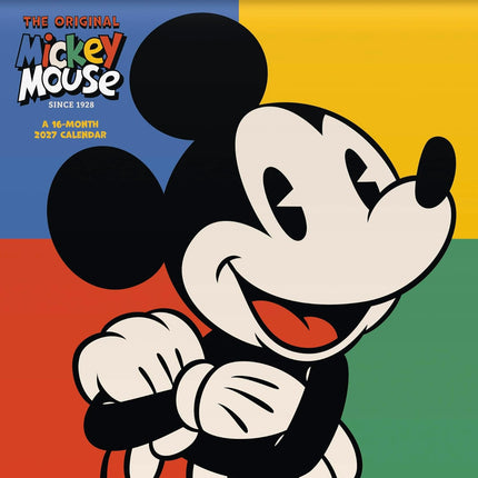 2027 Mickey Mouse: Vintage Wall Calendar