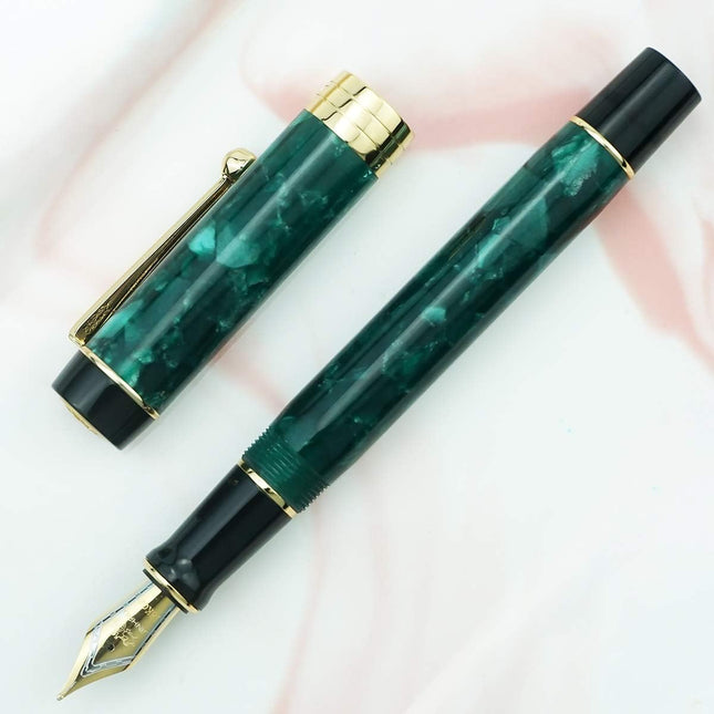 Fountain Pen Celluloid Classic Style, #6 Nib Smooth Writing