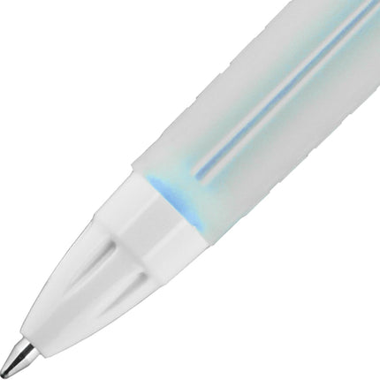 uniball 207 Fashion Retractable Gel Pen, Medium Point (0.7mm), Blue Ink, 6 Pens