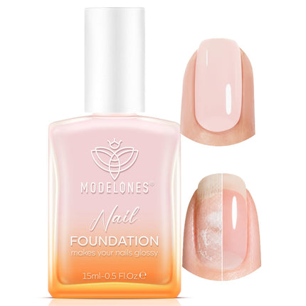 Nail Strengthener and Growth, Fall Rose Brown Nail Polish Care