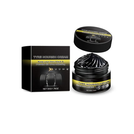 Multifunction Auto Care Cream Car Protections Tire Polish for Faux Leather Ideal for Seats Dashboards & Tires Multipurpose Car