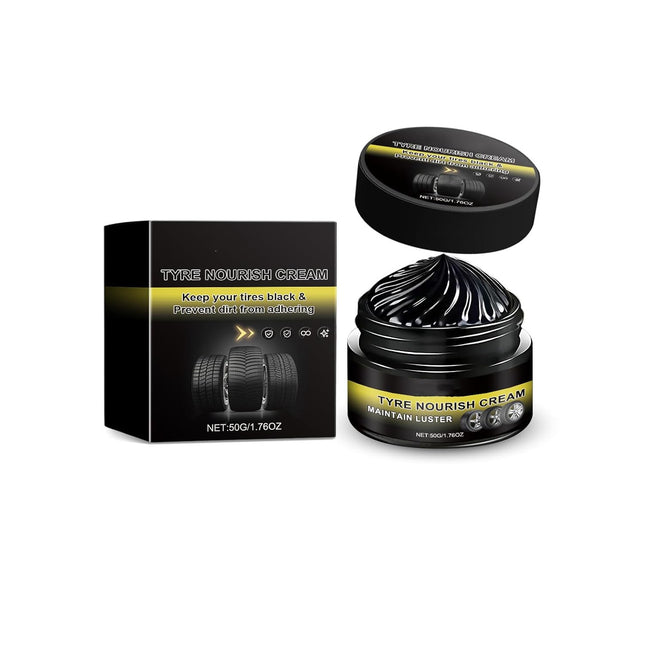 Multifunction Auto Care Cream Car Protections Tire Polish for Faux Leather Ideal for Seats Dashboards & Tires