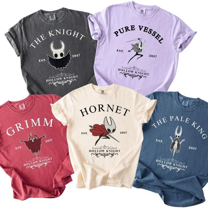 Hollow Knight Silksong Hornet T-Shirt, Hornet Indie Game Shirt, Hollow Bug Night Shirt