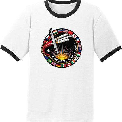 Project Hail Mary Spaceship Mission Badge Poster Shirt - Amaze Rocky Inspired SciFi Tshirt - Reader Merch Gift for Book Lovers - Fantasy Bookish Sweatshirt, Hoodie, Tank Top, Vneck Tee Multi