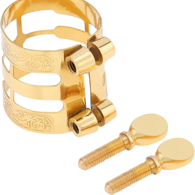 Universal Gold Alto Saxophone Mouthpiece Ligature