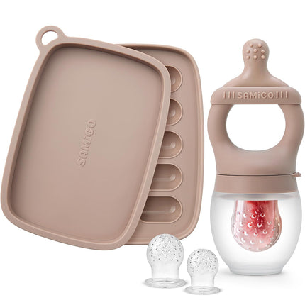 Baby Fruit Feeder Food Pacifier & Freezer Popsicle Mold for Teething - photo 10