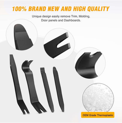 5 PCS Nylon Auto Trim Removal Tool Kit No-Scratch Removal Tool Kit - photo 3