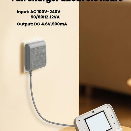 DS Lite Charger Kit Compatible with DS Lite 100-240V Wall Plug Adapter with 4 Stylus Pen for DS Lite